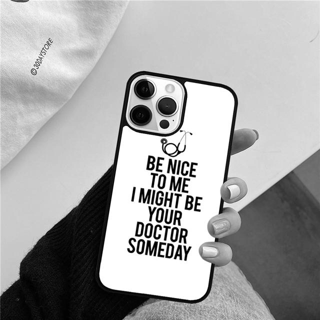 

Medical Doctor Nurse Medicine Student Phone Case Cover for iPhone 17 Air 16 15 14 13 11 12 Pro Max Plus Coque iPhone 13