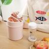 Mini Desktop Trash Can for Dorm or Bedside - Cute and Compact