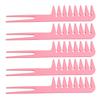 10Pcs Wide Tooth Comb Durable ABS Wide Tooth Safe Glossy Multi Purpose Hair Dye Comb for Hair Dye Styling