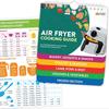 Air Fryer Cookbook Magnetic Cheat Sheet, Guide Booklet, Cookbooks Instant Accessories Oven Cooking Pot Temp Times Chart