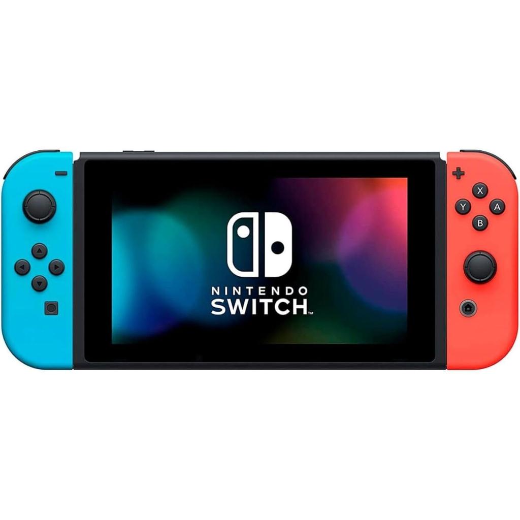 Refurbished Nintendo Switch Neon Blue Neon Red Nintendo Switch Enhanced Edition Joy-Con (L) / (R)