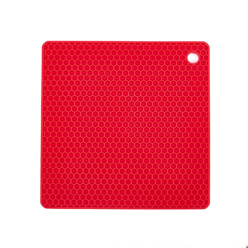 Multi-Function Silicone Honeycomb Table Mat - Non-Slip, Heat Resistant