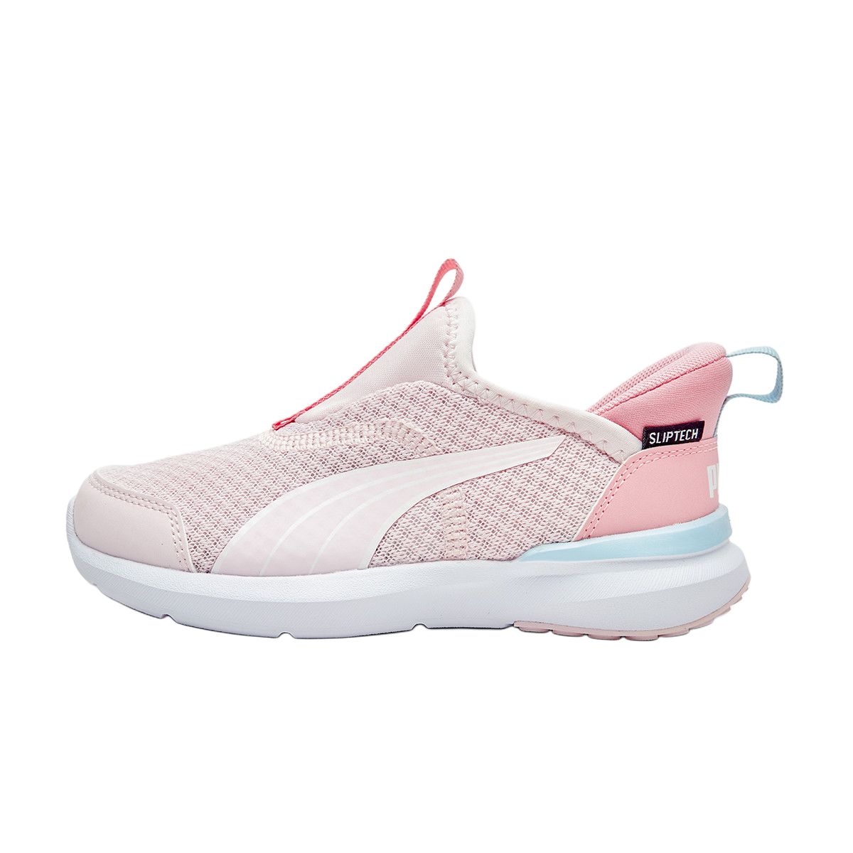 

Puma Kruz Profoam Slip Ткань На Ps Универсальные Удобные Низкие Кроссовки для Бега Детские кроссовки Розовый 310250-10 28