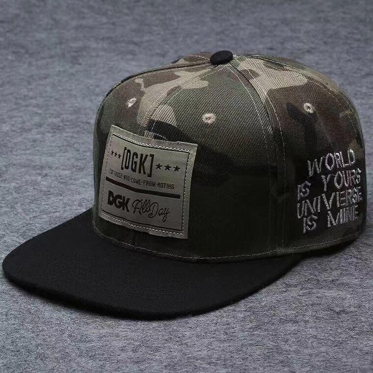 Hip Hop Hat Men's Flat Rim Hat Youth Couple Street Dance Baseball Cap Student Cap Women's Sun Protection Hat