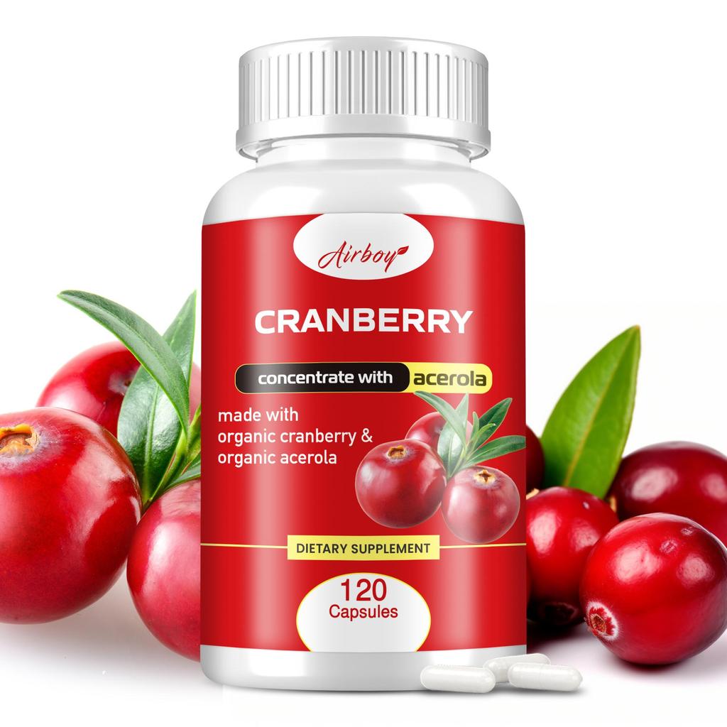Airboy Cranberry & Acerola Cherry Capsules - Urinary Tract Health