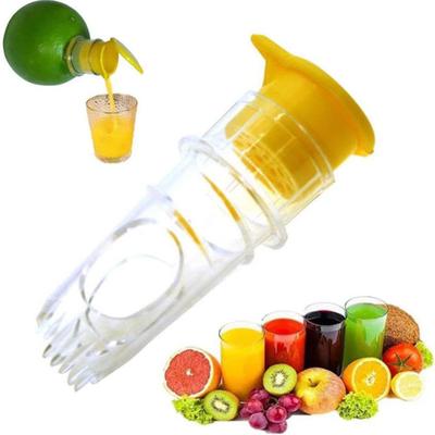 Exprimidor Manual con Filtros Incorporados Exprimidor de Naranjas Exprimidor de Limones Portátil Exprimidor de Mano para Limas Cítricos