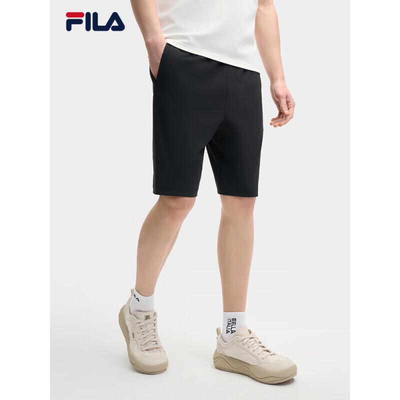 FILA Men s Knit Cool Comfort Casual Shorts S чёрный