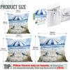 4pcs Setmarine Theme Cushions Pillowcase Polyester Cushion Cover Throw Pillow Pillowcover Home Car Sofa Decor