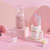 Compact Mouthwash Cup Cartoon Wash Cup Cute Toothbrush Storage Box  Household