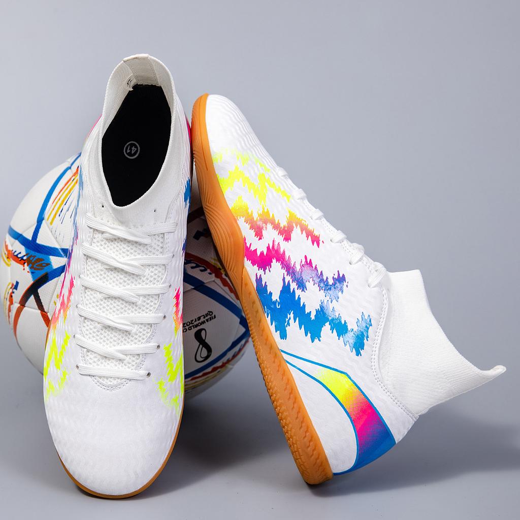 World Cup Children's Football Shoes Men's and Women's Flat Training Shoes Directly from the Manufacturer Futsal Football Shoes