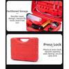 Portable Brake Bleeder Kit Durable Aluminum 2 In 1 Brake Fluid Drain Kit Manual With Gauge Vacuum Pistol Pump Tester