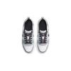 New Nike Court Borough Low White Black Wolf Grey GS 839985-104
