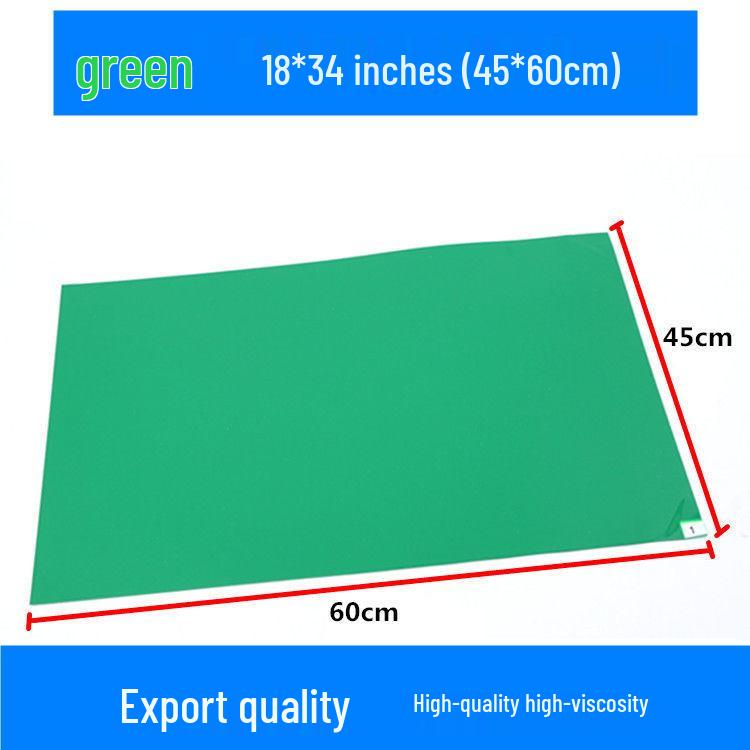 Tearable Anti-Static Cleanroom Sticky Mat for Shoe Sole Dust Removal