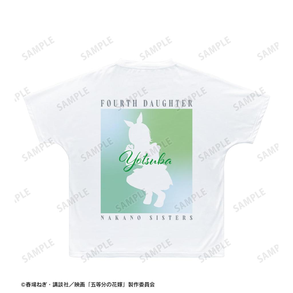 Quintessential Movie Original Nakano Yotsuba Uniform Apron Ani Art Clear Label Full Graphic Size M "The Quintuplets" Illustration Ver. T-shirt,
