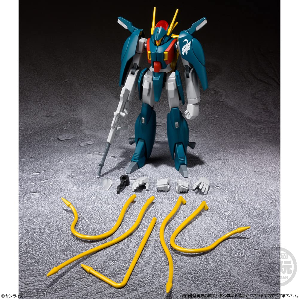 SMP [SHOKUGAN MODELING PROJECT] Blue Meteor SPT Layzner Vol.2 (3 Pieces) Candy Toy/Chewing Gum (Blue Meteor S/P/T Layzner)