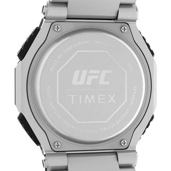 TIMEX UFC Watch Quartz 10 ATM Water Resistant Mineral Glass Black Dial TW2V84600 Mens Authentic Product