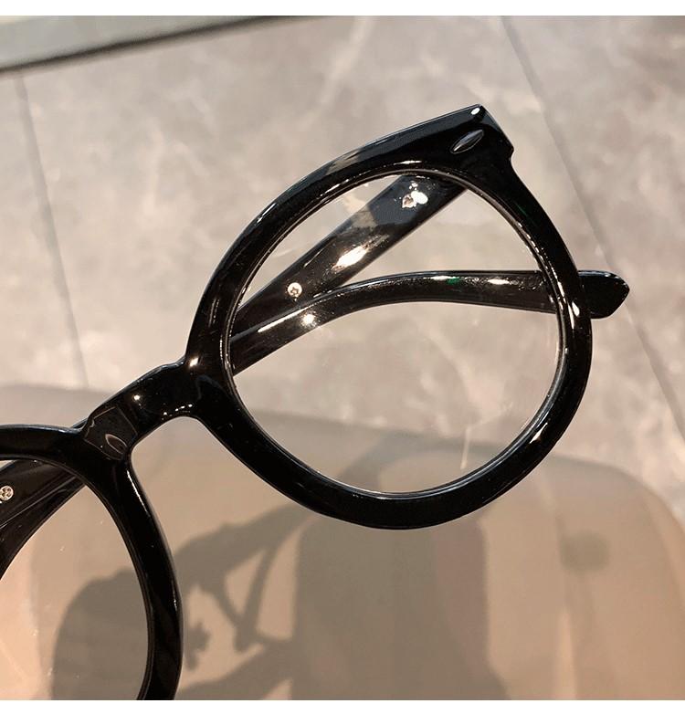 Unisex Myopia Glasses Round Frame Anti Blue Light Eyewear Fashion Men Women Shortsighted Diopter 0 To -4 0