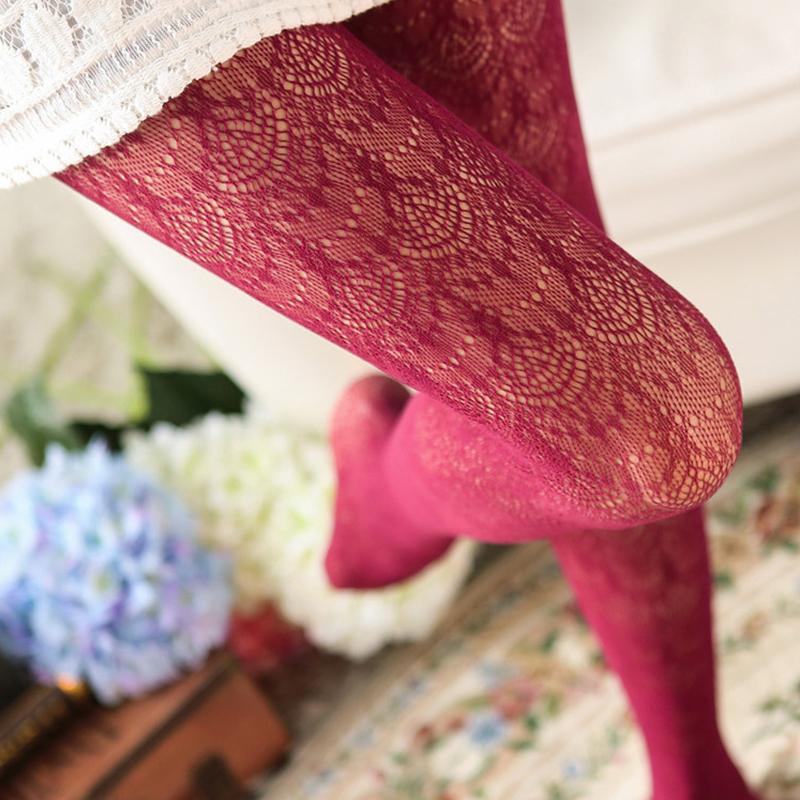 Sexy Dámské Síťované Punčochové Kalhoty Punčochy Rýsování Dámské Punčocháče Krajkové Dámské Hedvábné Punčochy Vyřezávané Punčocháče Dámské Tetování Collant Femme