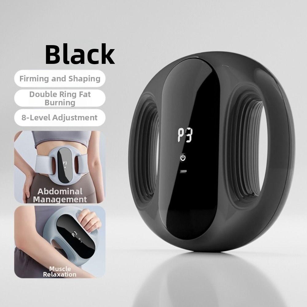 Portable Electric Fascia Massage Ring Ergonomic Muscle Handheld Massager  Deep Tissue Massage