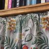 Ruffle Edge Curtains Lace Hem Short Curtain for Kitchen Small Window Drapes Dust Cabinet Door Curtain Coffee Shop Decor