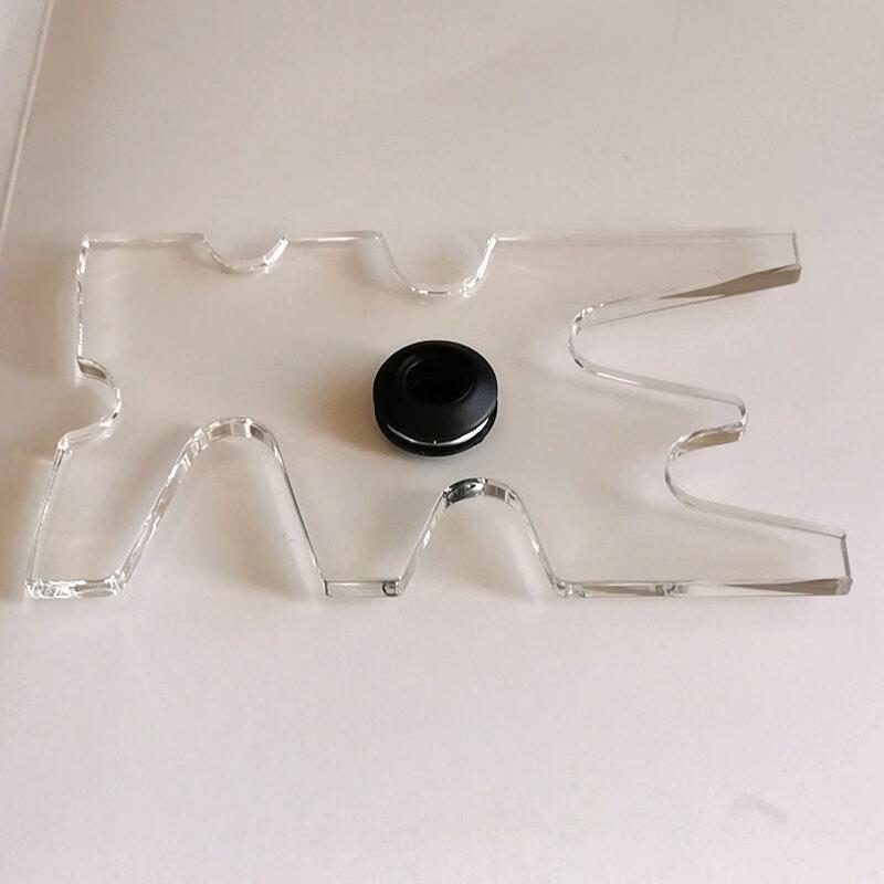 LISM Transparent Acrylic Billiard Cue Rack