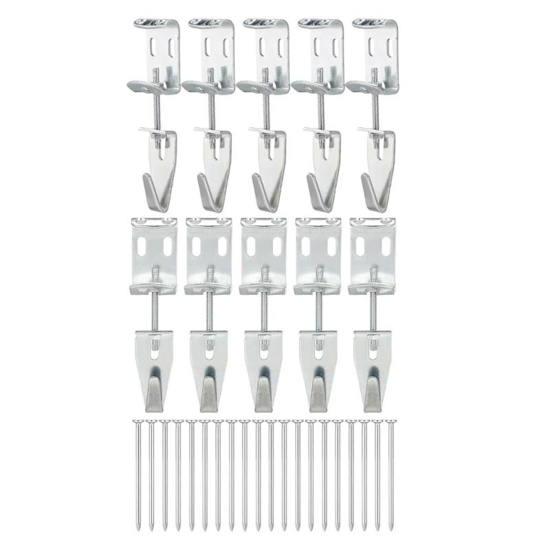 

Functional Metal Hook Accessories With Adjustable Design Secure Hanging Solution For Home Office Decors 1