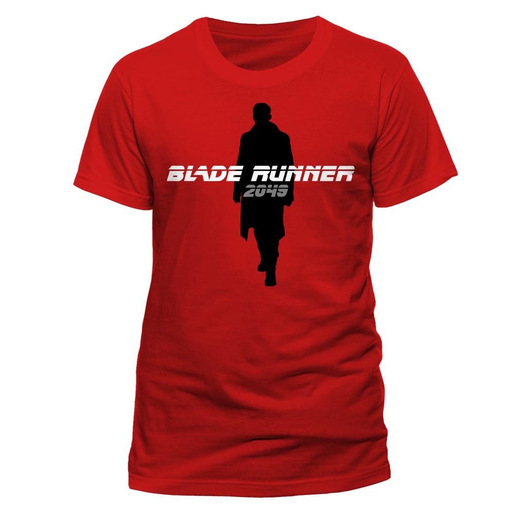 Official Blade Runner T Shirt 2049  Silhouette Officer K  Red NEW Small Unisex T-Shirt XXXL