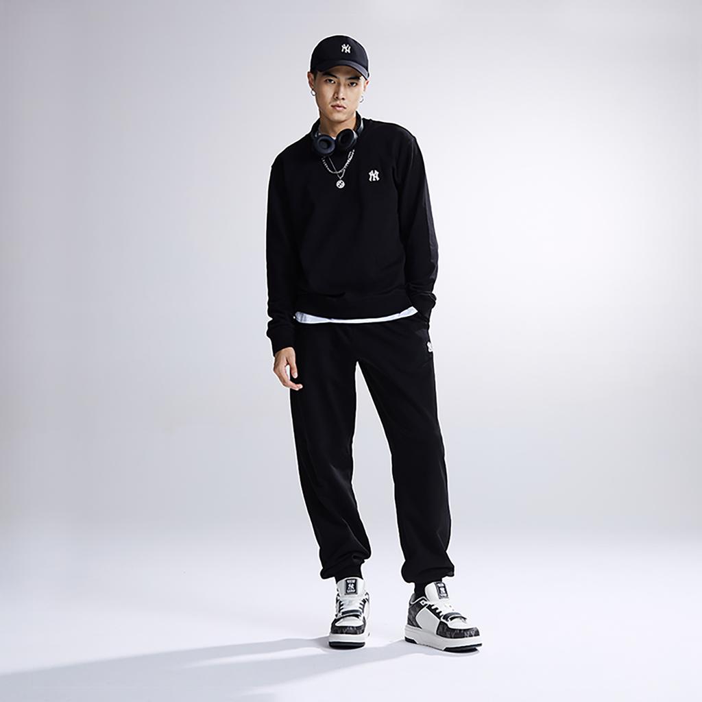 New MLB New York Yankees Sweatshirt Unisex Black 3AMTB0134-50BKS