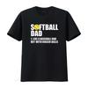 Softball Dad Definition Funny T Shirt vintage Washed Unisex Stylish designer clothes Comfortable graphic homme fashion