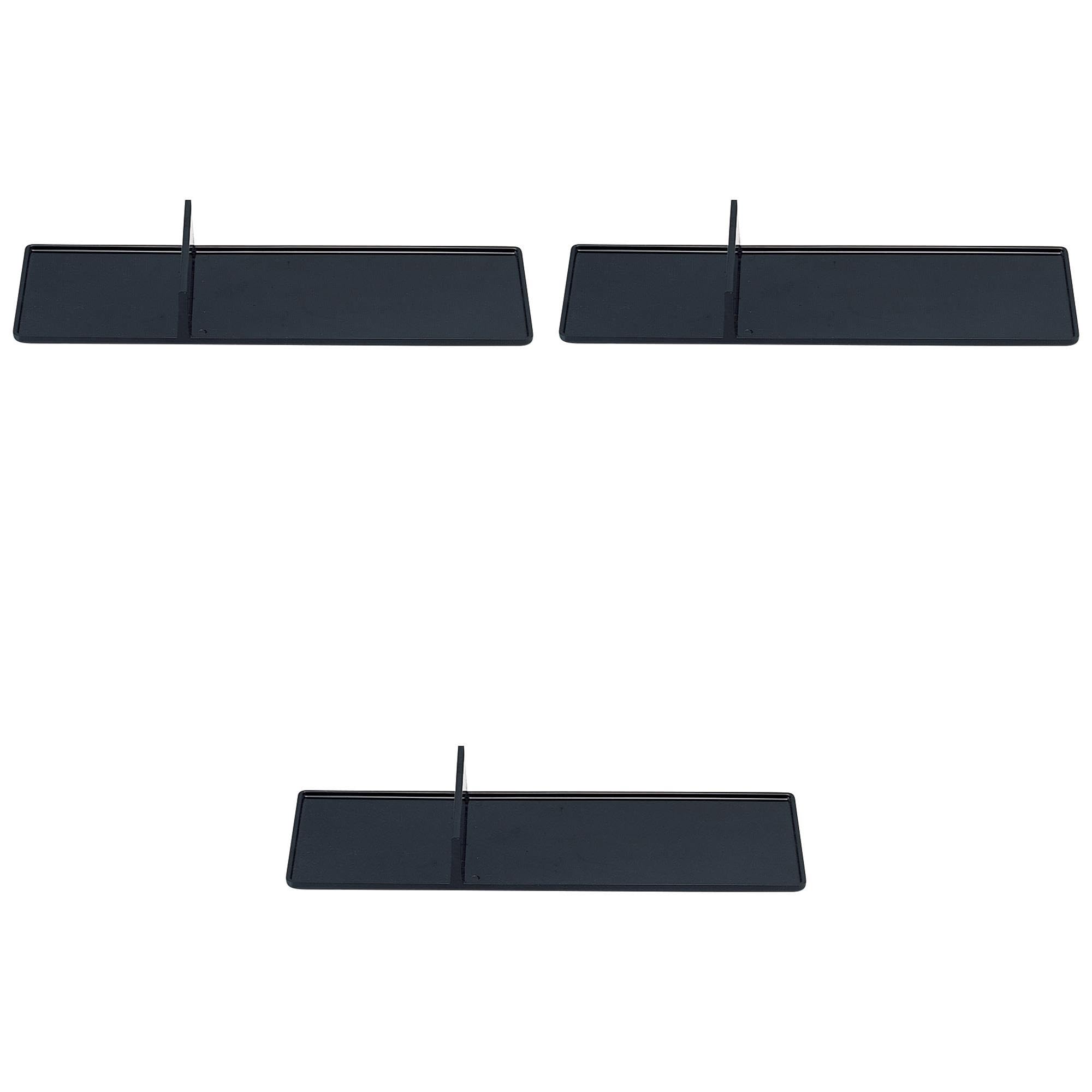 

Set of 3 Seifuku Black Bento Boxes x x Shokado Bento ABS Setomonohonpo [A] 9-inch Two-Compartment [26.6 8.5 3.5 cm] Boxes, Resin, чёрный