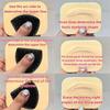Brow Mapping Tool Brow Shaping Stencil Women Instant Brow Shaper Ruler Multi-Style Template  for Fast  Precise Shaping Brow Tool