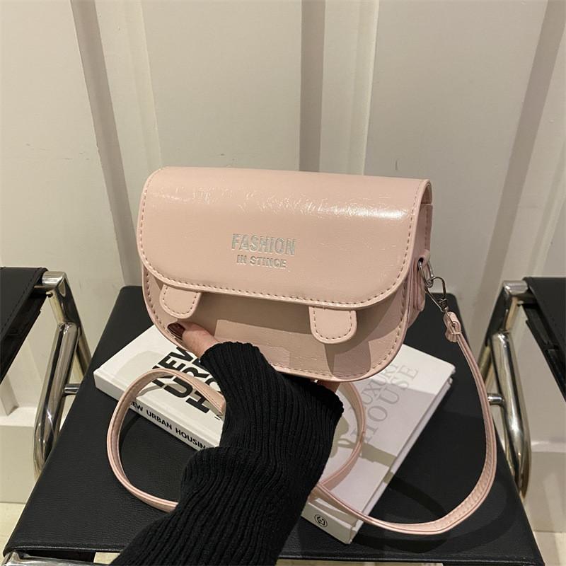 Elegant Small Square Bag For Women With Trendy Letter Print In Various Colors