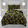 Superhero Batmans Duvet Cover Men women/Children KID Printing Disney Cartoon Bedding Set  Comforter Bed Soft