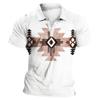 Men's Golf Shirt Casual Sports V Neck Ribbed Collar Short Sleeve Fashion Casual Solid Color Plain Spring & Summer Regular Fit
