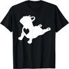 French Bulldog Yoga Pose Shirt with Heart of Love French Gift T-Shirt