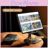 Universal Metal Desktop Phone Holder With 360degree Rotation And Foldable Design For Home And Office Use
