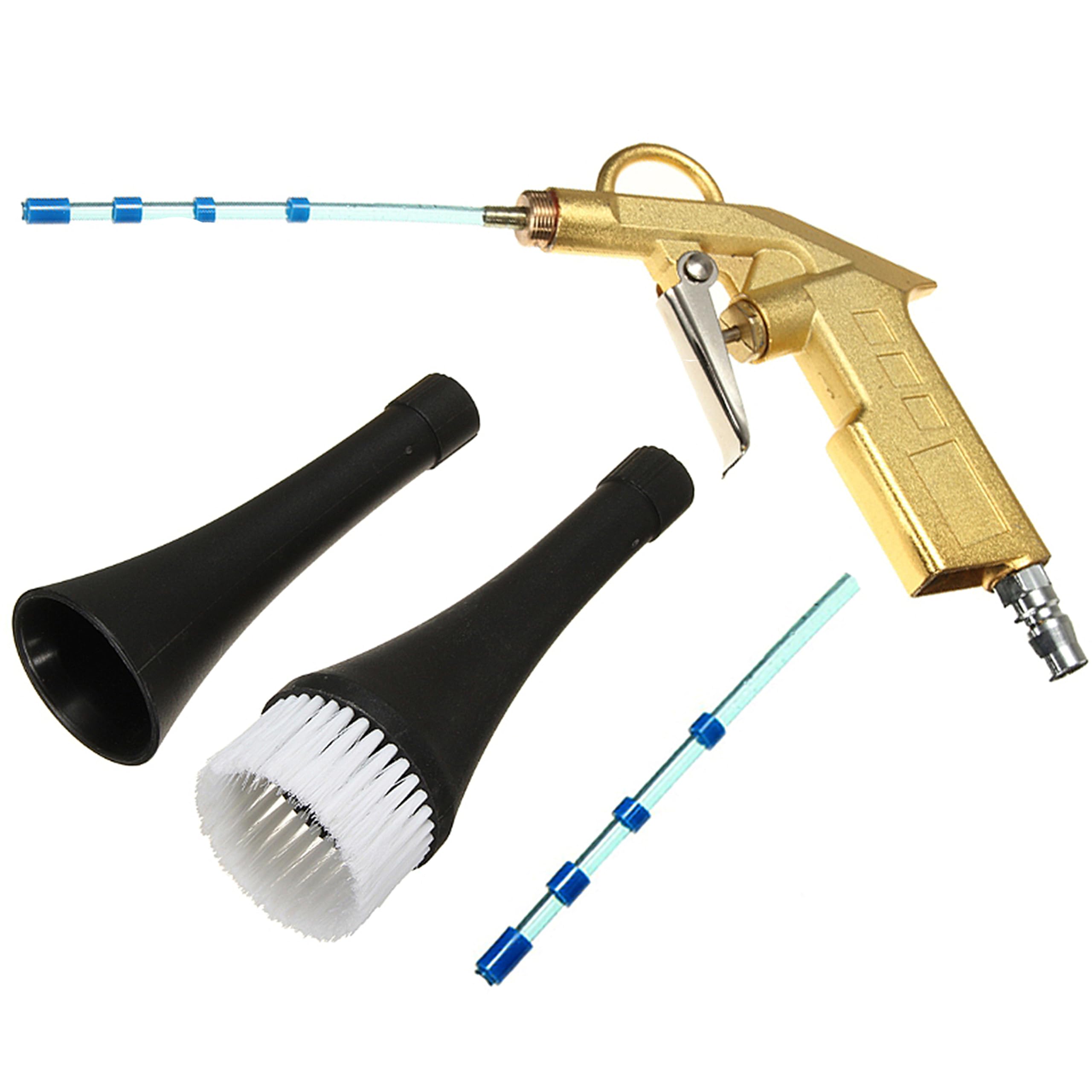 

akindou Pulse Air Gun Tornado Gun with Spare Cone and Spare Nozzle for Car Interior Cleaning and Air Conditioning (Basic Set)