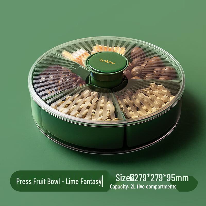 Ru Han Sealed Fruit and Snack Plate