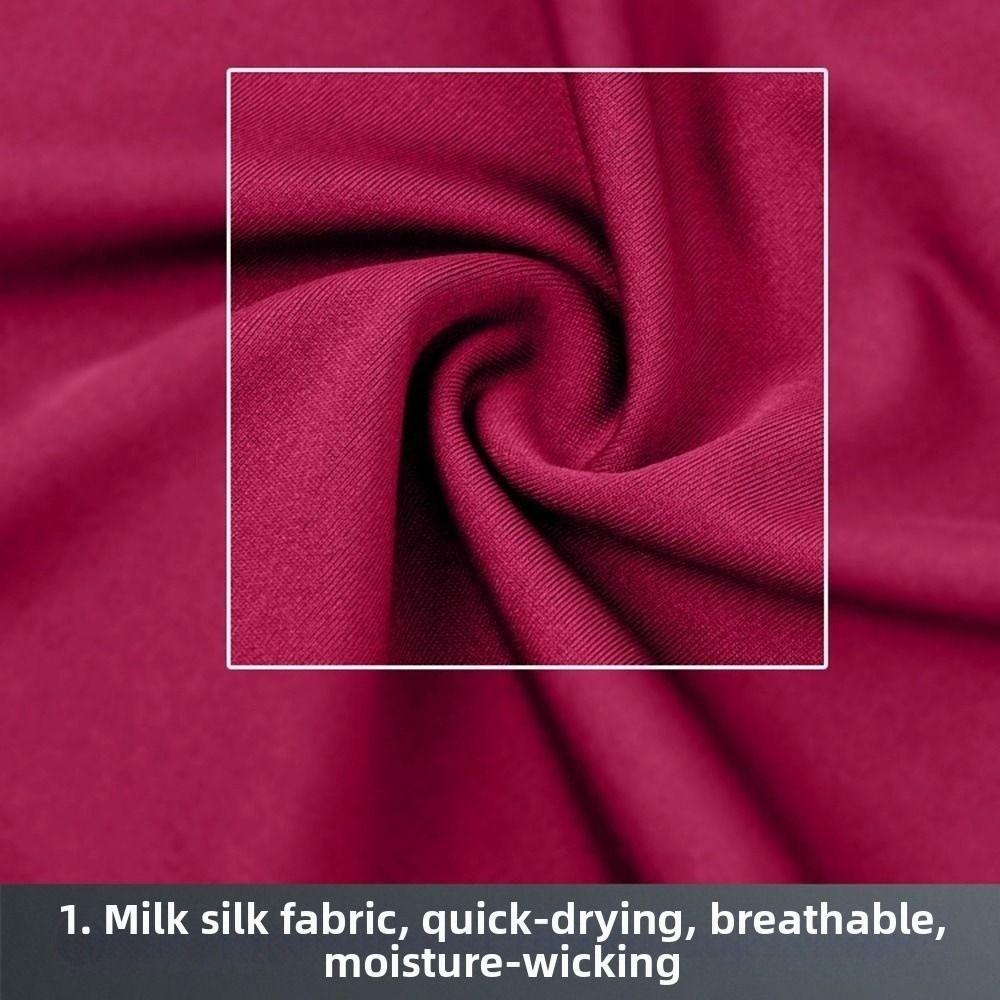 Elegant Ice Silk Women Hijab Scarf Neck Protection Sun Protection Instant Hijab Solid Color Spandex Prayer Hijab Lady
