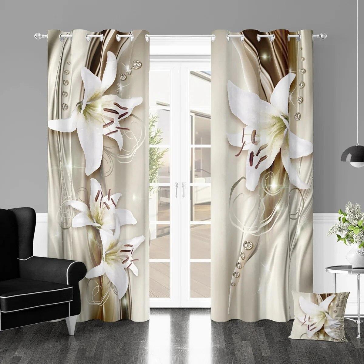 

2 шт., занавеска с золотым павлином, кабинет, кухня, гостиная, общежитие, карман, верхние оконные шторы, аксессуары для спальни, домашний декор W120xH270(CM)x2PCS-Rod pocket