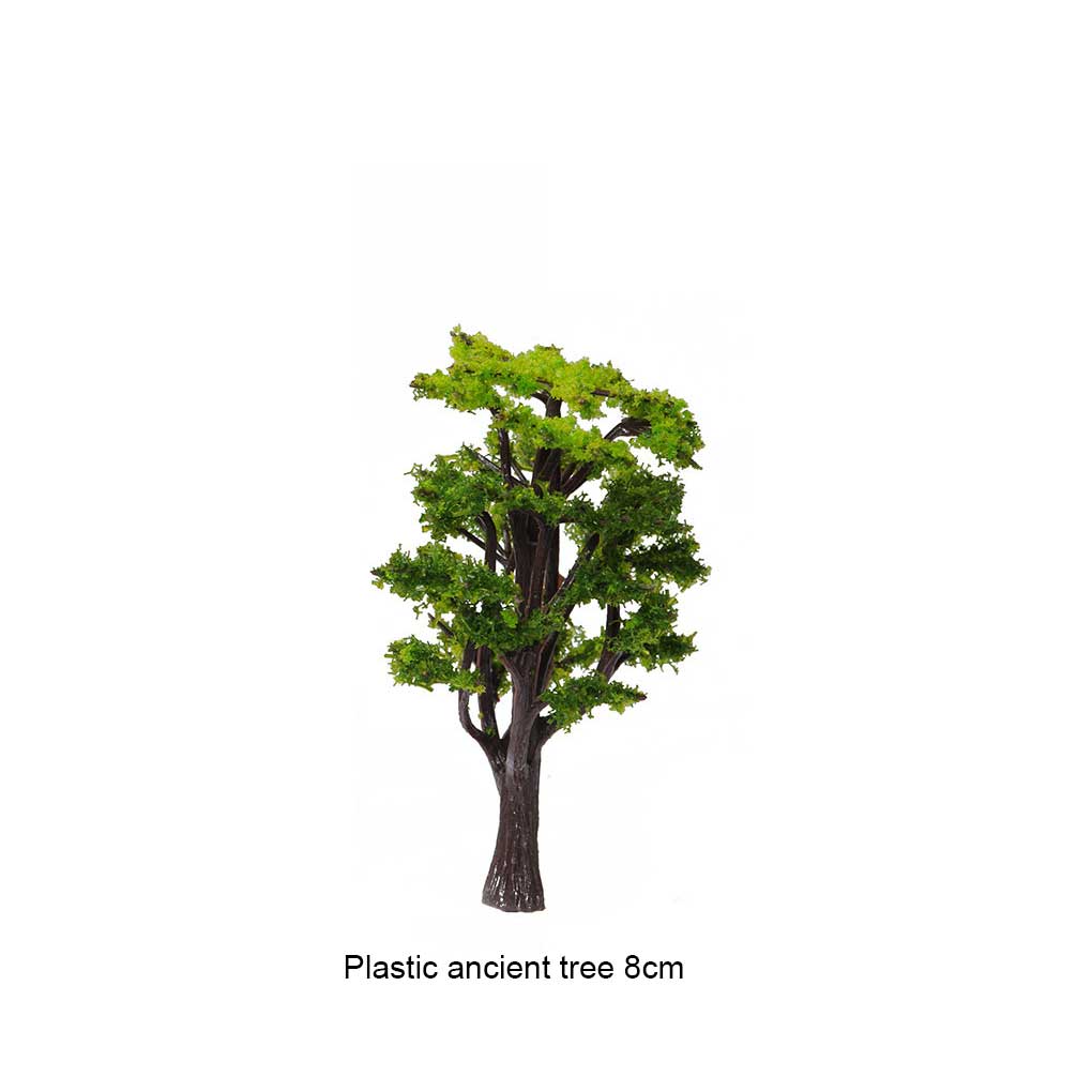 Miniature Tree Sand Table Plant Garden Landscape Ornament Building Model DIY Park Simulation Decoration Scene Placement