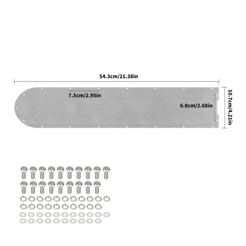 Wasserdichtes Rollerabdeckung Chassis Ersatz Roller Bodenplatte Batterieunterabdeckung Elektrorollerabdeckung Langlebig
