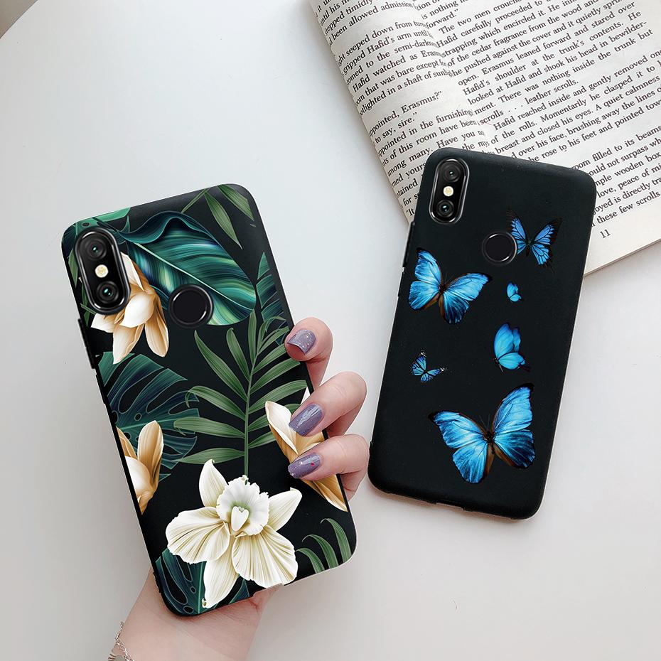 for Xiomi Xiaomi Mi A2 Lite Case Cover Daisy Flower Painted Soft Silicone Phone Case for Xiaomi Mi A2 A 2 MiA2 Lite Bumper Coque