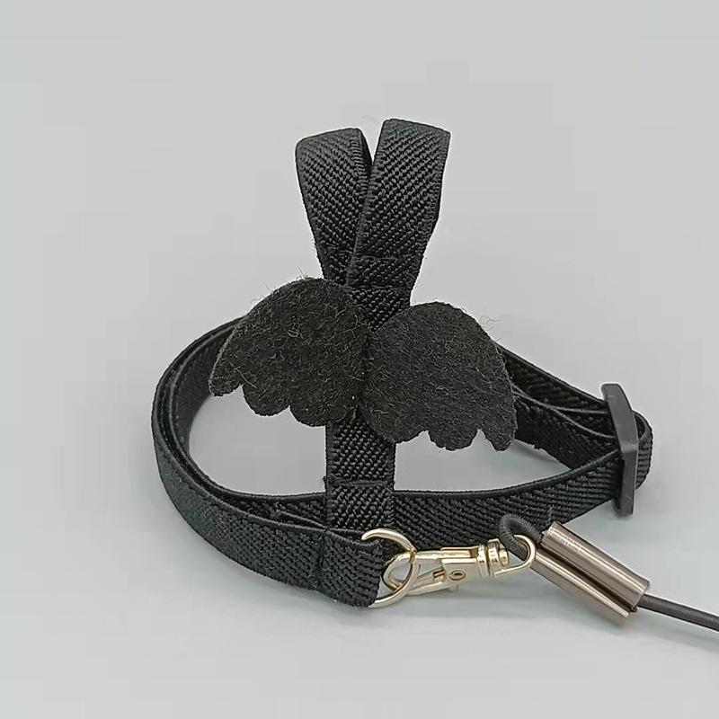 Accesorii pentru animale de companie Ham cu frânghie de zbor pentru papagal pentru plimbare cu tracțiunea păsării, coarda elastică zburătoare, jucării pentru păsări