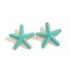 European and American Holiday Style Ins Metal Color Starfish Pendant Necklace for Women Beach Personality Star-shaped Thick Rope Necklace