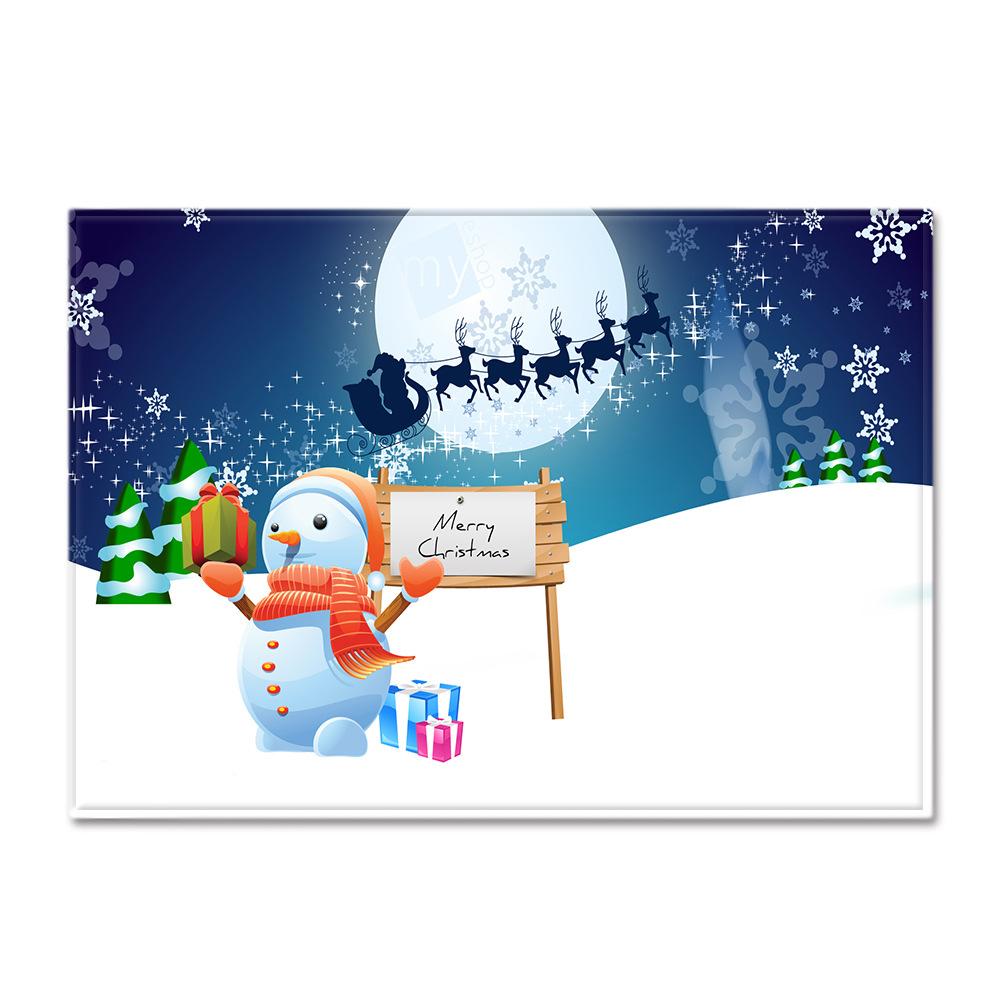 Christmas Living Room Floor Mat Bedroom Dining Room Carpet Carpet Doormat