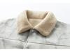 Men's Plush Fleece-Lined Suede Lapel Jacket: Business Casual, Versatile, Loose-Fit, Fashionable, Comfortable.