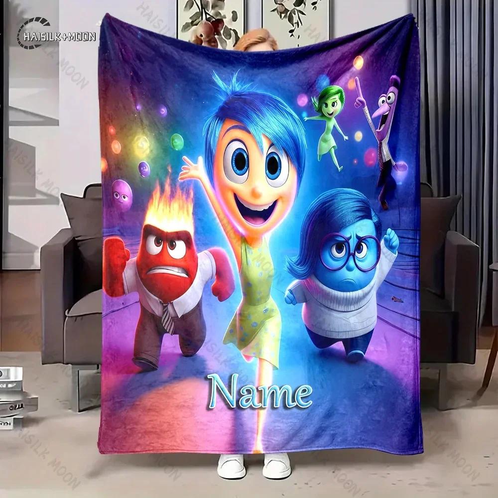 

Private Customization Name Customization Exclusive Customization Disney Inside Out Blanket Soft and Comfortable, Easy To Clean 150x180m(59inx71in)
