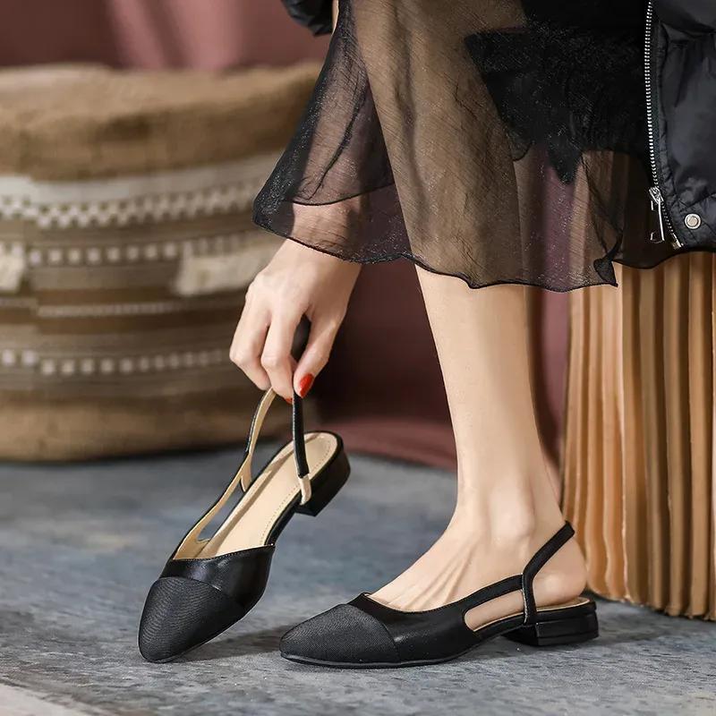 Fashion Women Sandals Shoes Dress New  2024 High Heels Shoes Slides Fashion Pumps Marie Jane Casual Designer Party Ladies Zapatos