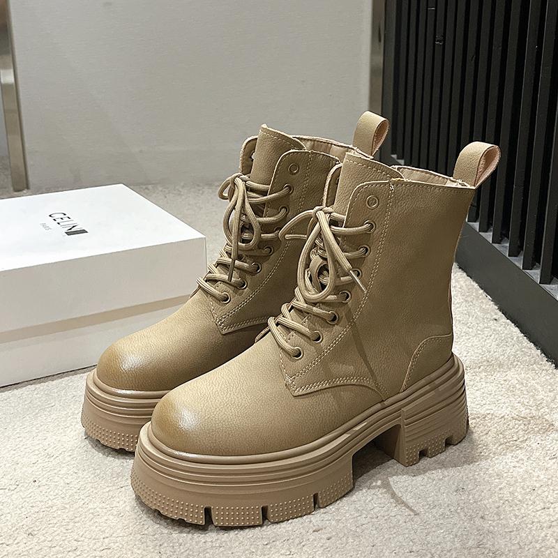 Fashion Women Fashionable and High-quality Ankle Boots Platform Shoes Fashion Casual Woman Sport Boots 2025 New Winter Cozy Boot